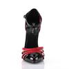 Devious - DOMINA412 High heels - Pole dance shoes - Black/Red Product image